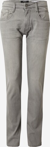 Slimfit Jeans 'ANBASS' di REPLAY in grigio: frontale