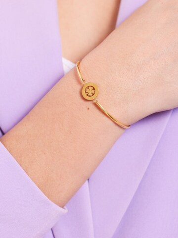 Lucardi Armband in Gold: Vorderseite