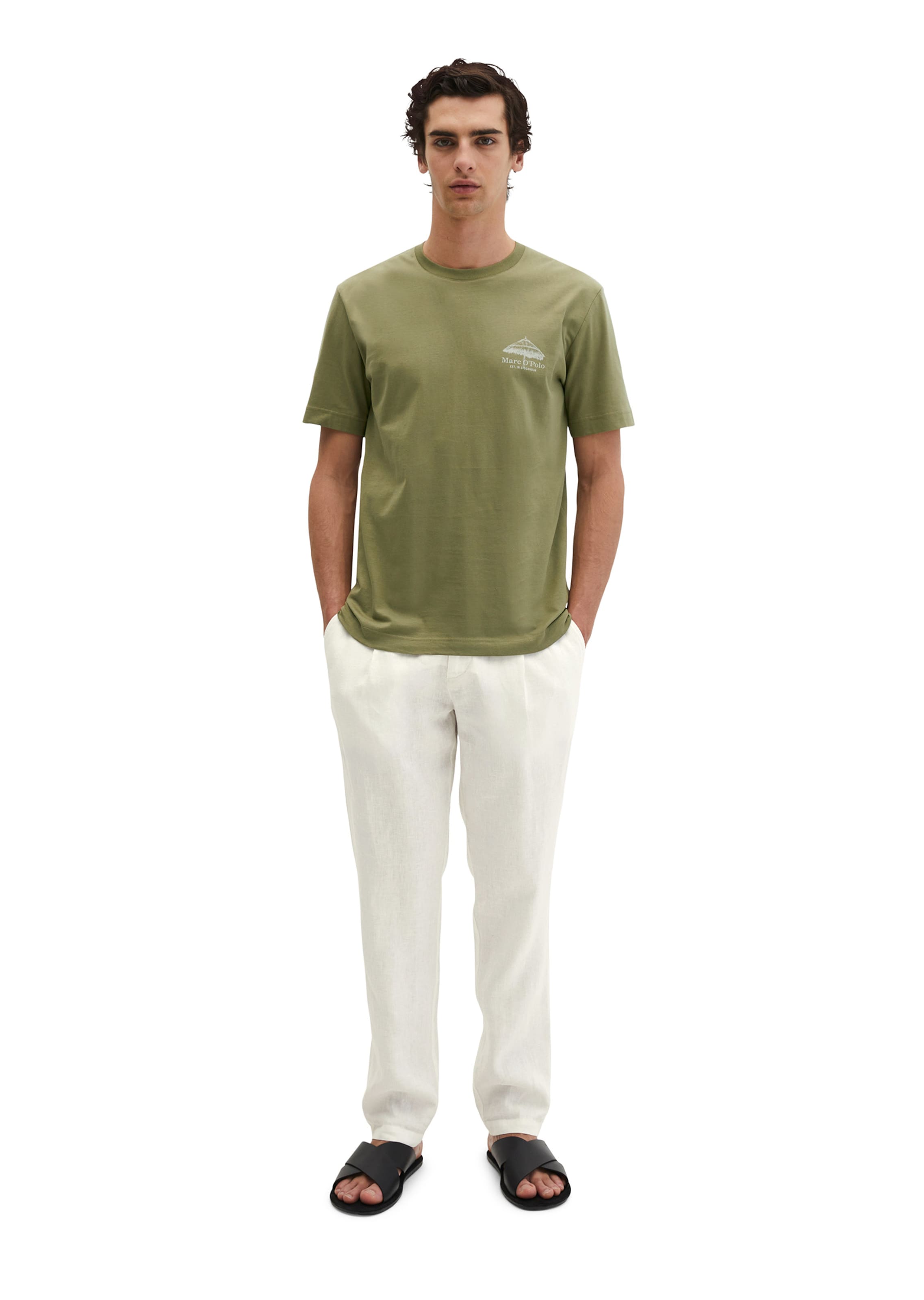 T-Shirt Marc O'Polo en vert