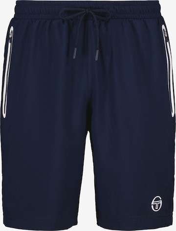 Sergio Tacchini Sportshorts 'Rispecchio' in Blau: Vorderseite