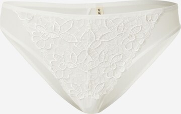 Slip Scandale éco-lingerie en beige : devant