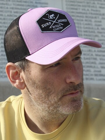 Surf Monkey - Gorra deportiva en lila