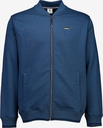 Jack's Strickjacke in Blau: Vorderseite