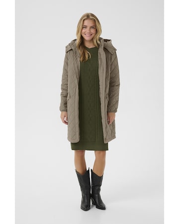 Cream Between-season jacket 'Arwen' in Grey