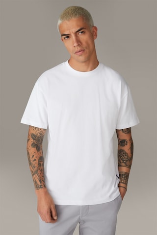 T-Shirt 'Raku' STRELLSON en blanc