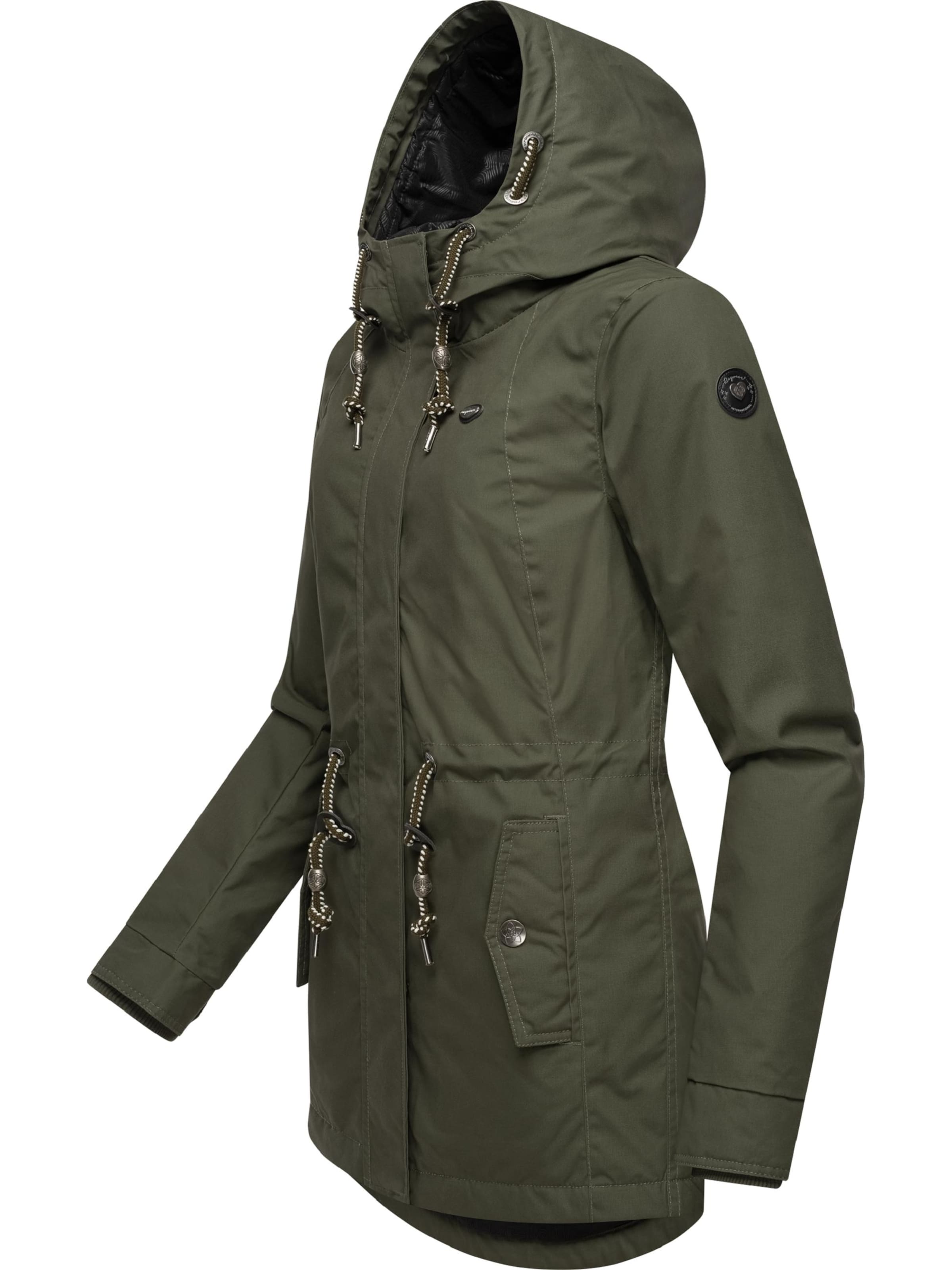 Ragwear Winter parka 'Monadis' in Green