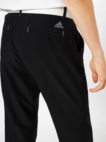 ADIDAS GOLF Slimfit Sportovní kalhoty – černá