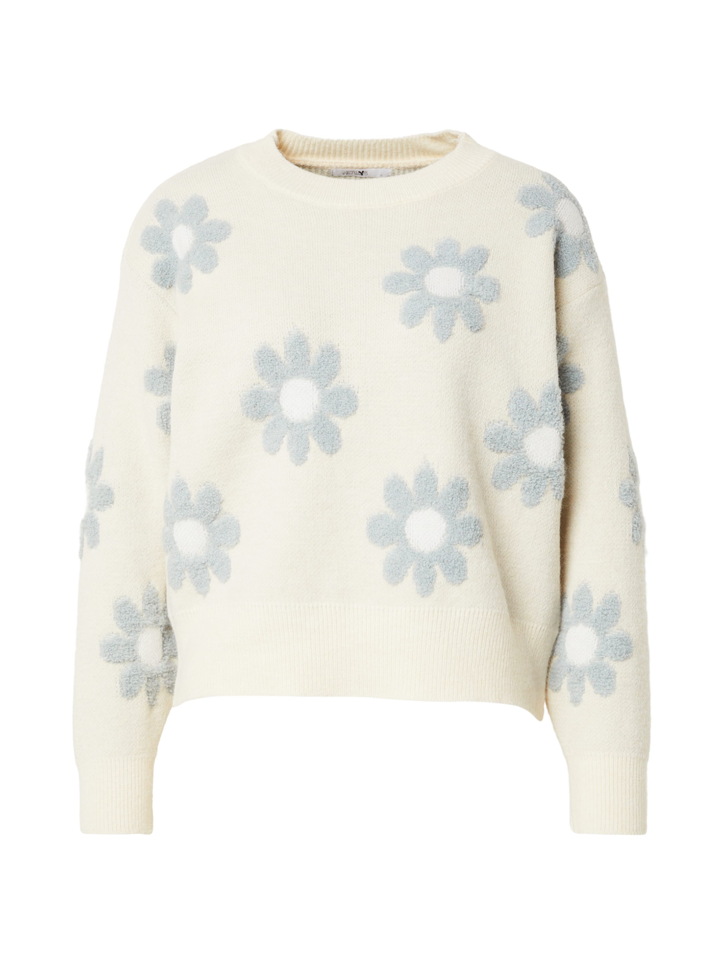 Hailys Pulover 'Fl44eur' | bež barva: sprednja stran