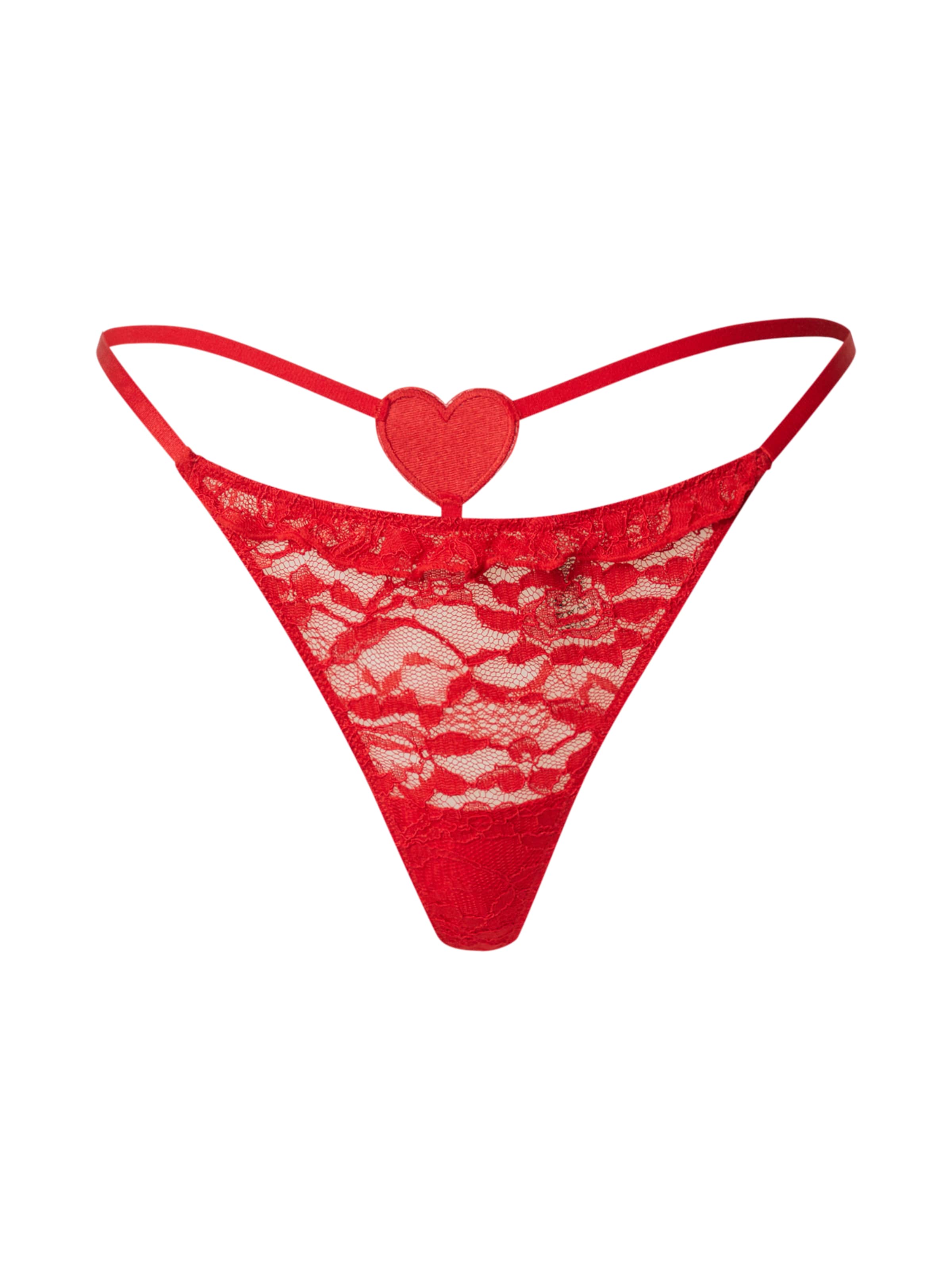 WILD LOVERS Стринг 'MAIA' в червено: отпред