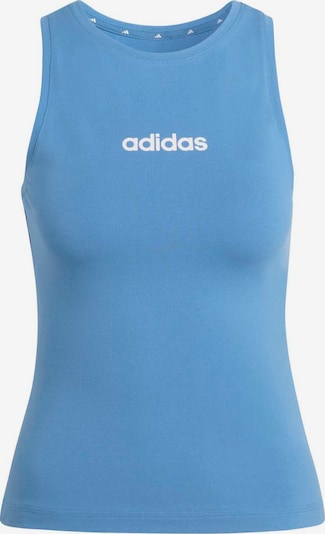 ADIDAS SPORTSWEAR Sportski top 'Essentials' u nebesko plava / bijela, Pregled proizvoda