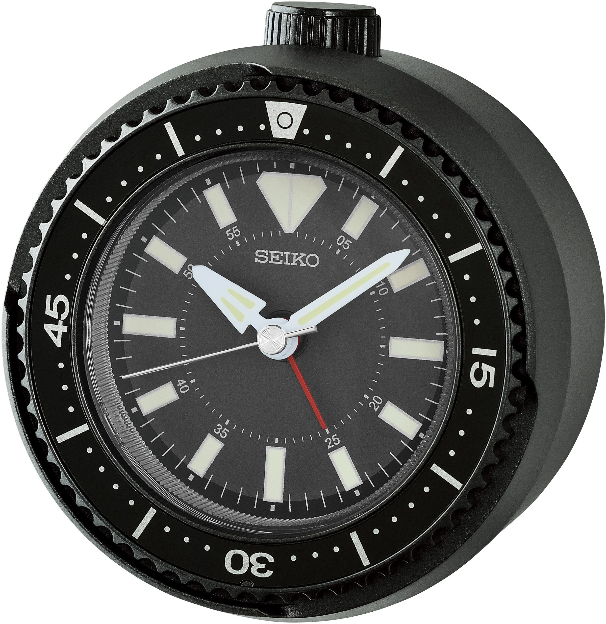 SEIKO Watch in Black: front