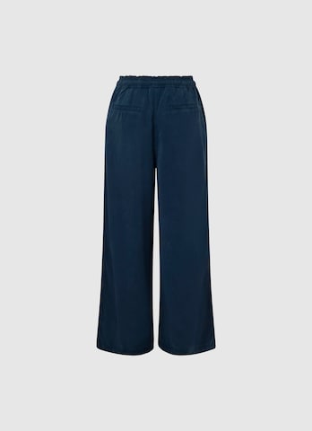 Pepe Jeans Wide Leg Hose 'Buffy' in Blau