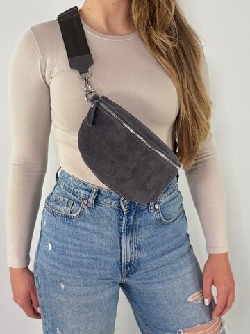 lePelou - Riñonera 'ARIA medium' en gris