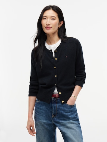 Cardigan TOMMY HILFIGER en noir : devant