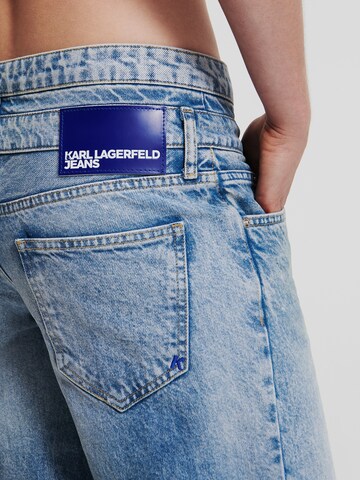 KARL LAGERFELD JEANS Loosefit Jeans i blå