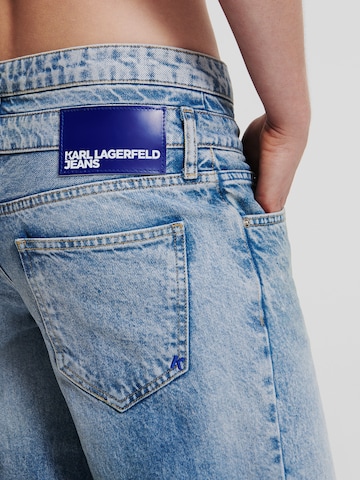 KARL LAGERFELD JEANS Loosefit Jeans in Blau