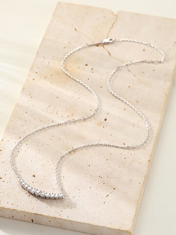 Hey Happiness Kette 'Tennis Glow' in Silber