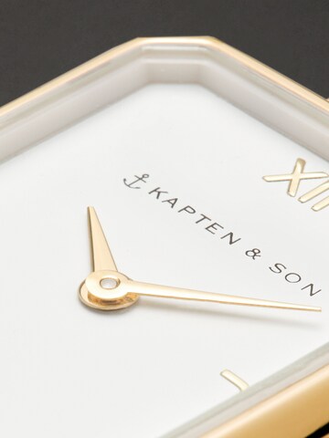 Kapten & Son Analoog horloge 'Grace Gold Mesh' in Goud