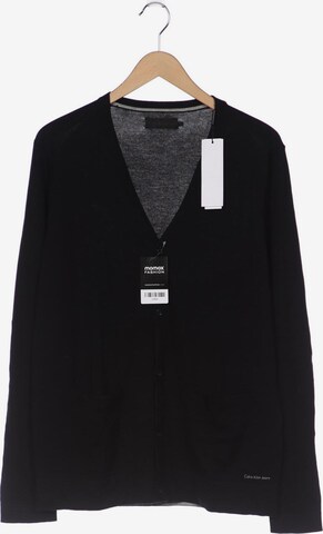 Calvin Klein Jeans Strickjacke L in Schwarz: predná strana