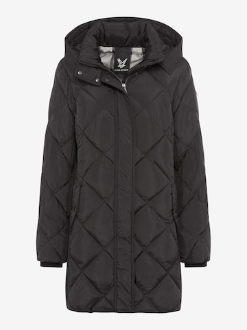 Fuchs Schmitt Wintermantel 'Randers' in Schwarz: Vorderseite