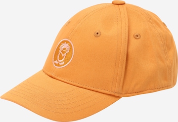 Casquette de sport 'Kroksand' TROLLKIDS en orange : devant