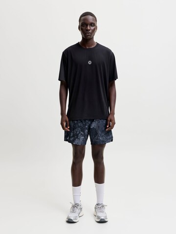 JACK & JONES - Camiseta en negro: frente