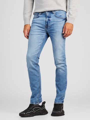 TOMMY HILFIGER Slimfit Jeans 'BLEECKER' i blå: framsida