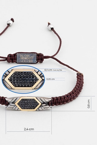 So Chic Armband in Bruin