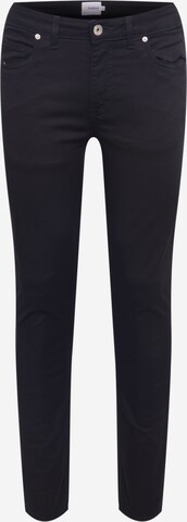 FARAH Slimfit Jeans i svart: framsida