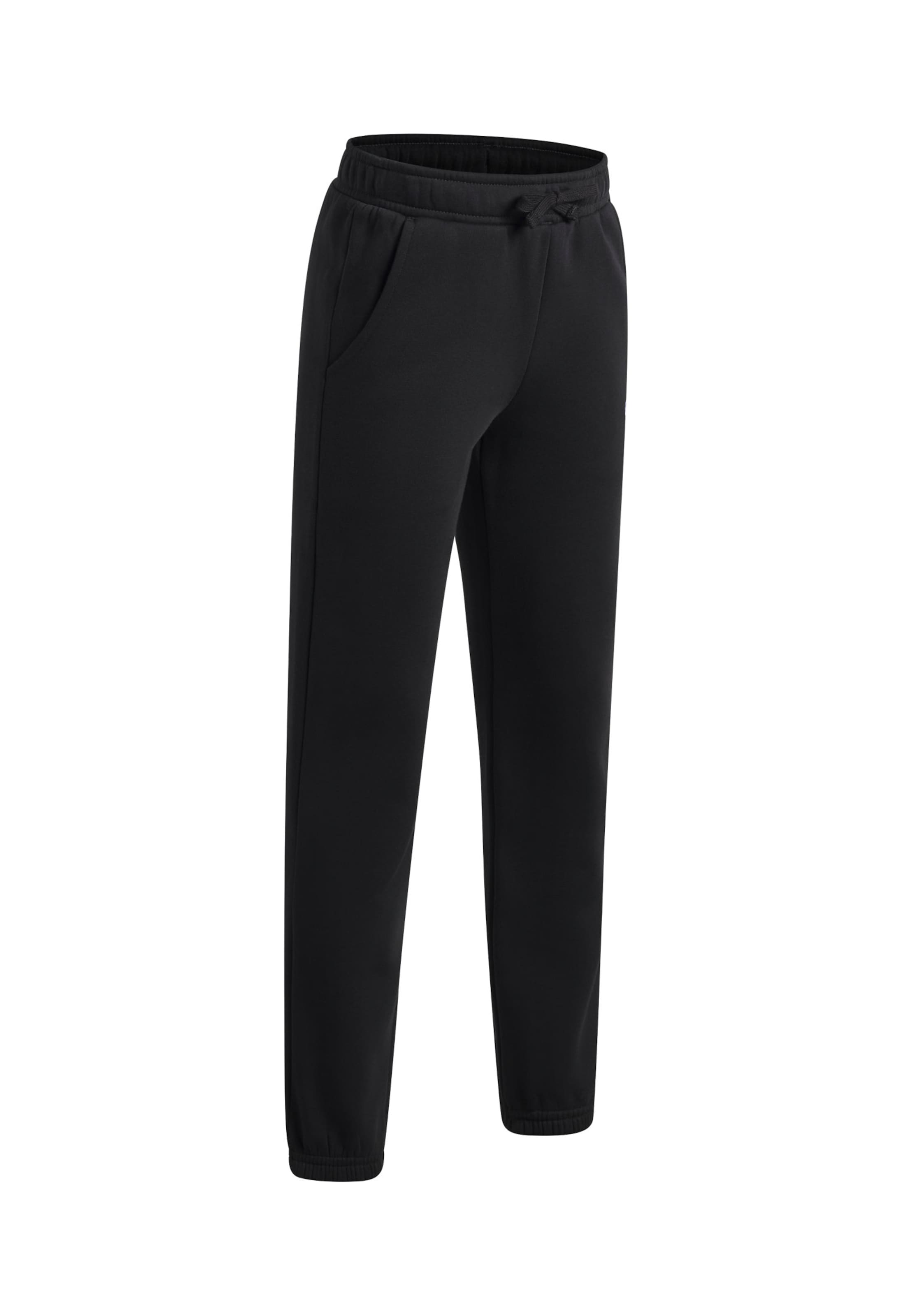 UNDER ARMOUR Tapered Sportbroek 'Rival' in Zwart