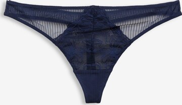 ESPRIT Thong in Blue: front