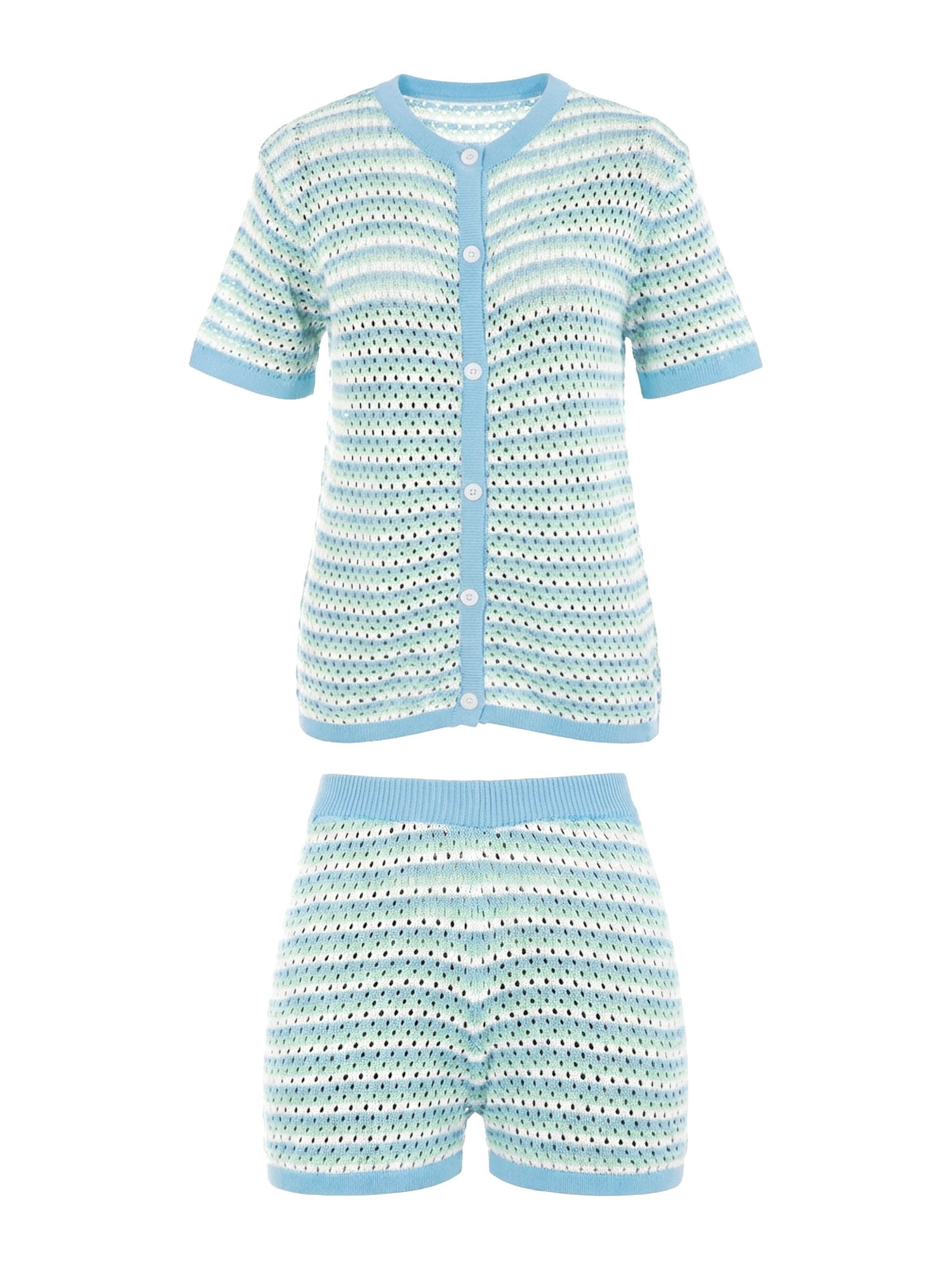 Imily Bela Pükskostüüm, värv sinine: eest vaates