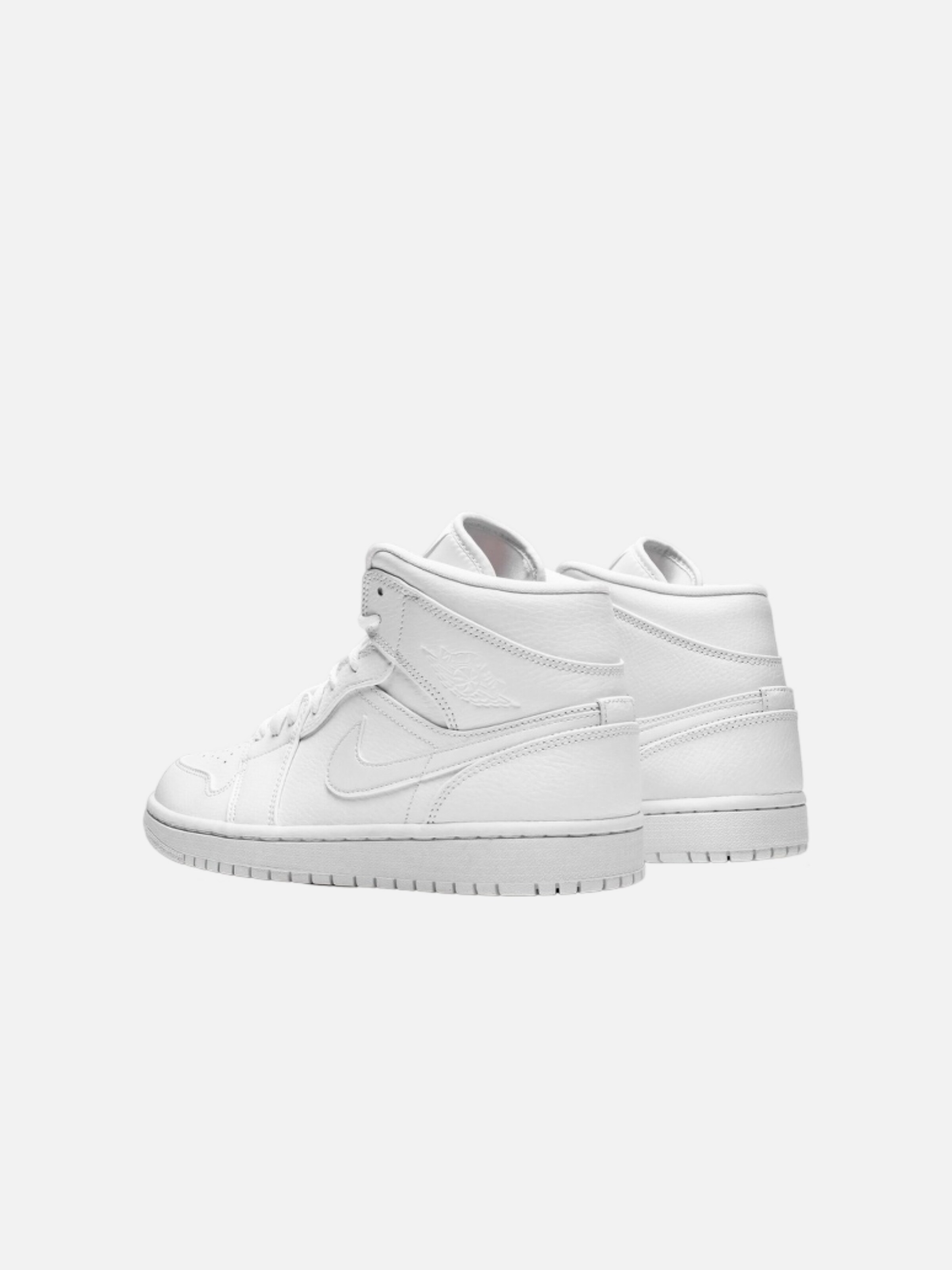 Sneaker alta 'Air 1 Mid Triple' di Jordan in bianco