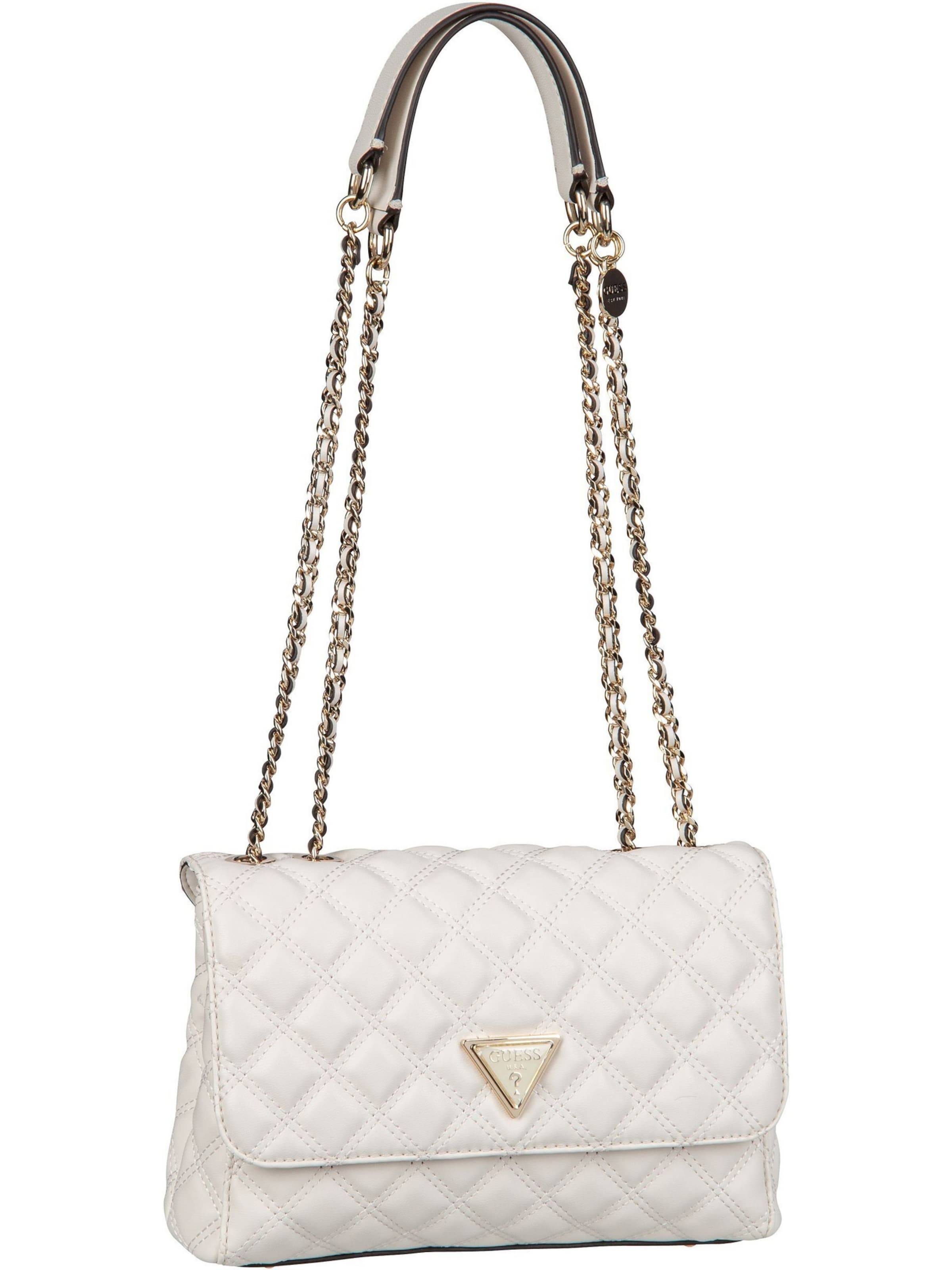 Sac bandoulière 'Giully II' GUESS en blanc : devant