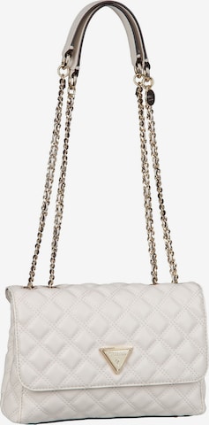 GUESS Shoulder Bag 'Giully II' in White: front