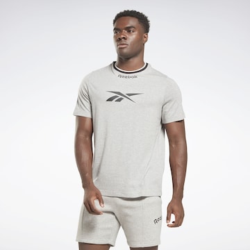 Reebok - Camiseta funcional 'Identity' en negro: frente