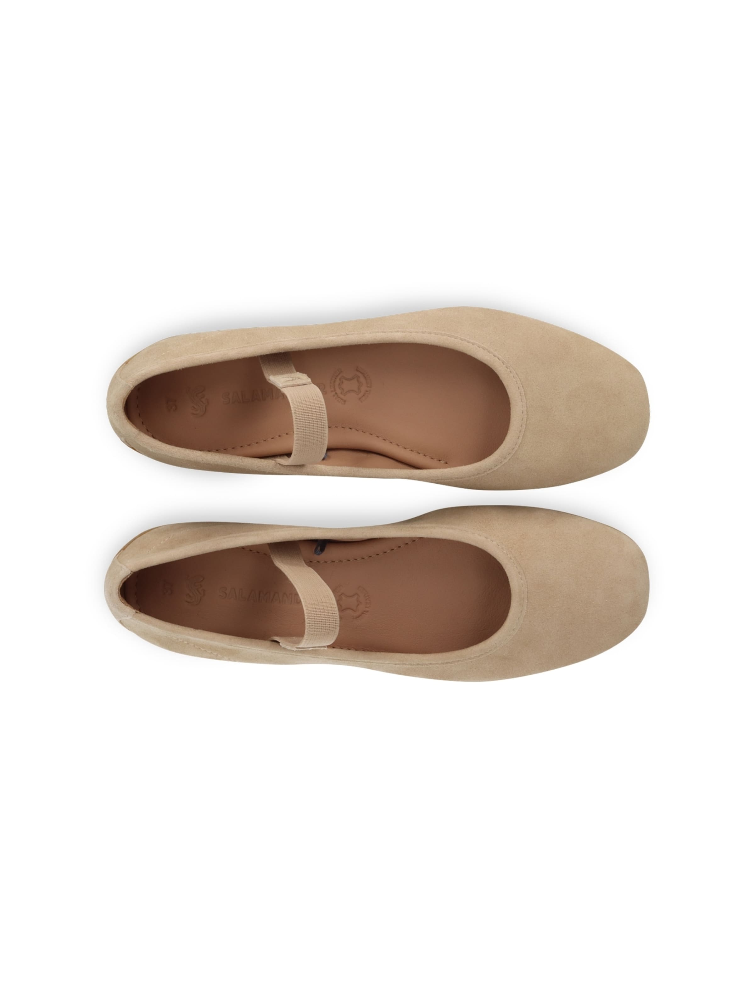 SALAMANDER Baleríny s řemínky – béžová