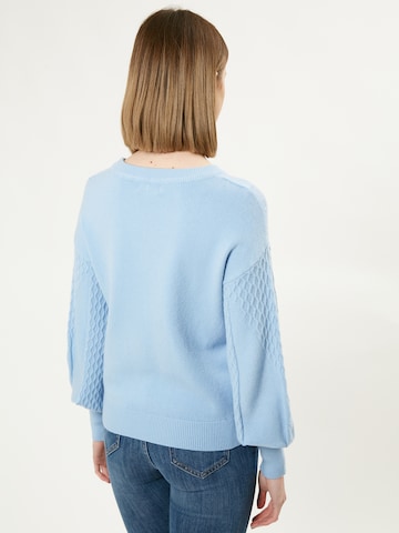 Influencer Sweter w kolorze niebieski