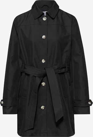 STREET ONE Übergangsmantel in Schwarz: Vorderseite