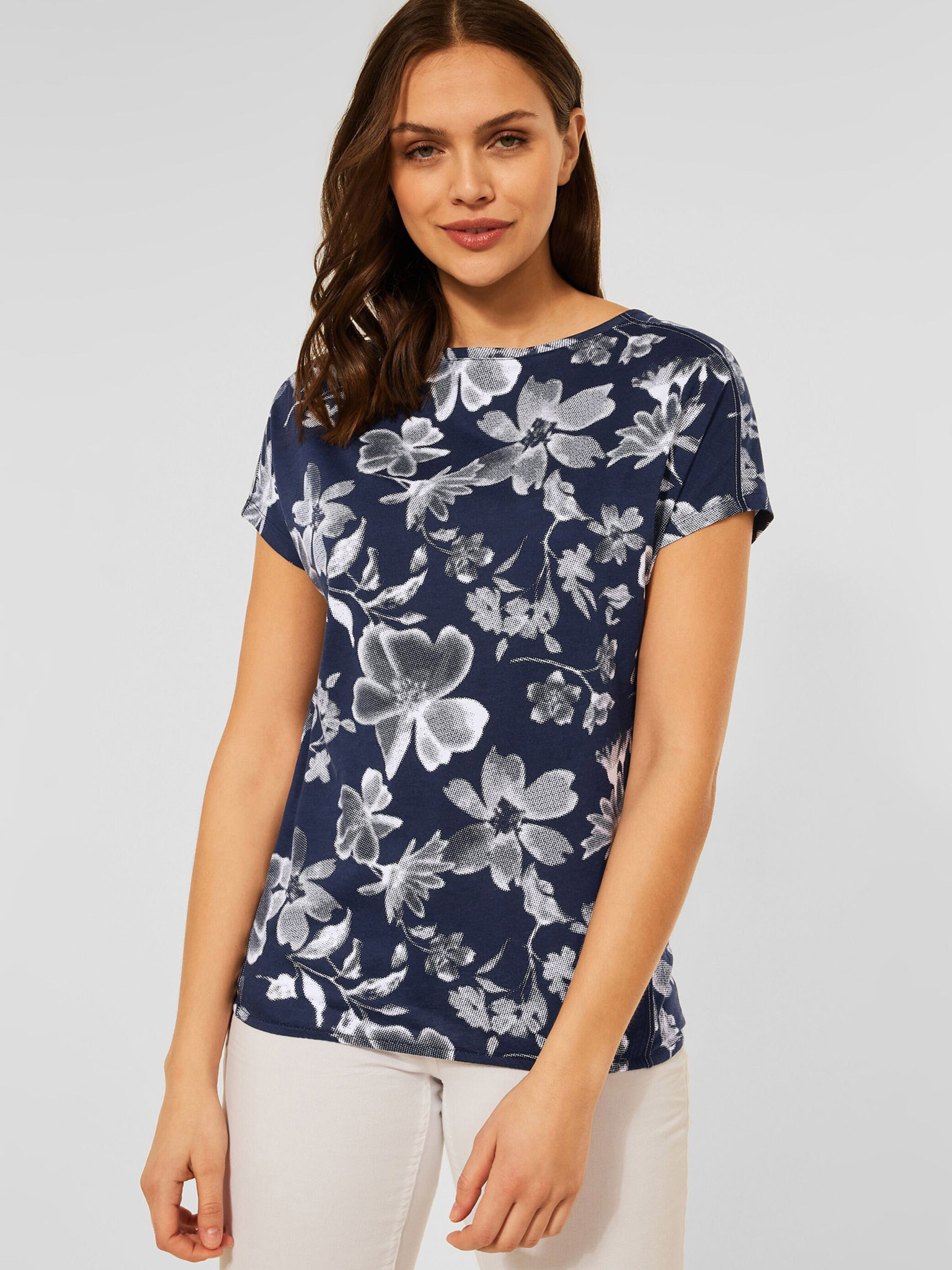 Frauen Shirts & Tops CECIL T-Shirt in Blau - YB34986 Frauen Shirts & Tops CECIL T-Shirt in Blau - YB34986