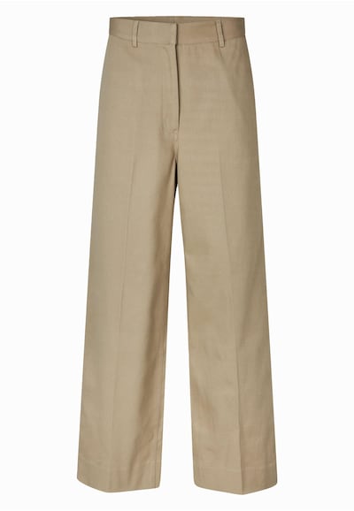 SECOND FEMALE Pleated Pants 'Falua' in Sand, Item view