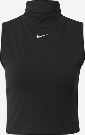 Nike Sportswear Top in schwarz / weiß, Produktansicht