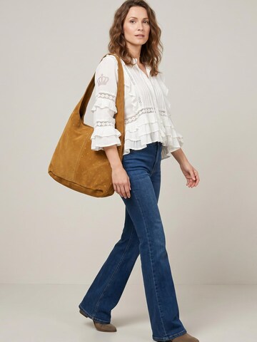 VENEZIA Shoulder Bag in Brown: front
