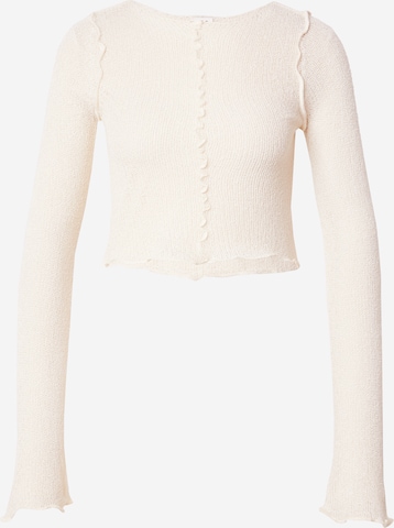 BDG Urban Outfitters Neulepaita värissä beige: etupuoli