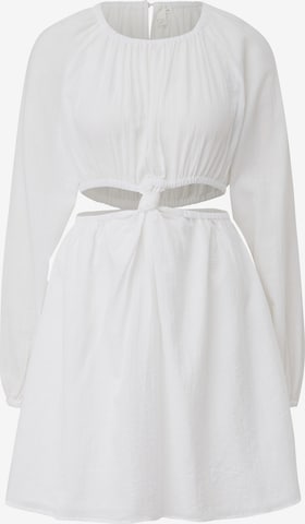 Robe QS en blanc : devant