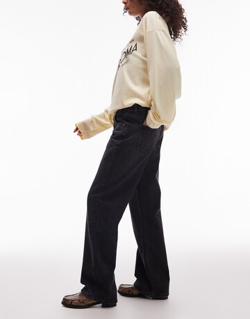 TOPSHOP Обычный Джинсы 'EMBER' в Черный