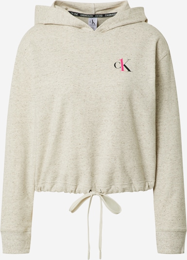 Calvin Klein Collegepaita 'Lounge' värissä meleerattu beige, Tuotenäkymä