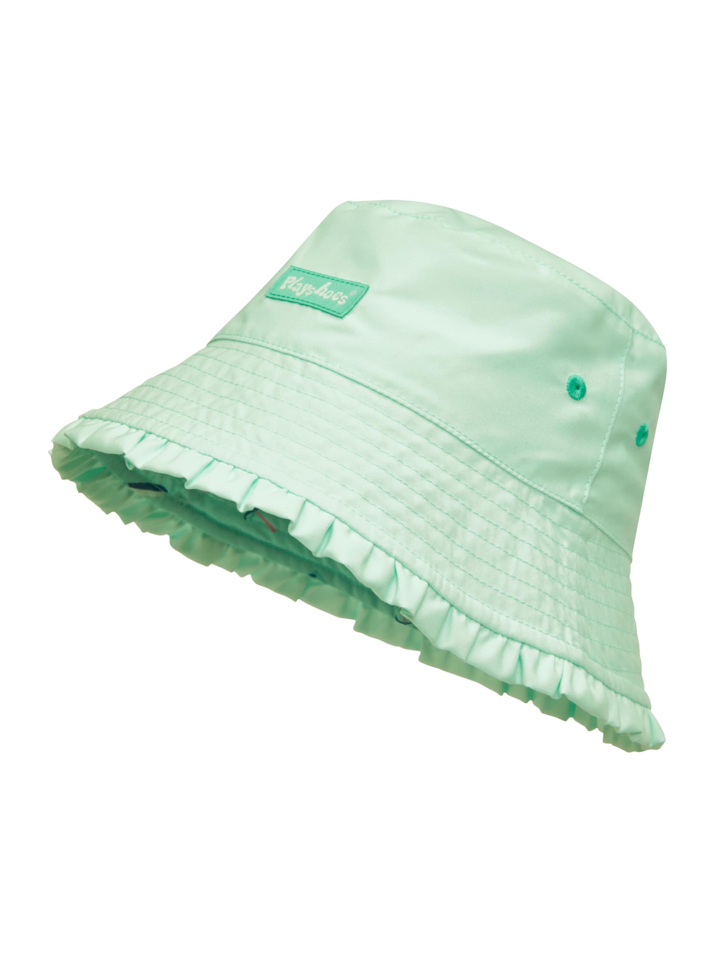 zaļš PLAYSHOES Hūte 'Surfbrett Palme': no priekšpuses