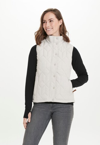 Weather Report Sports Vest 'Peggy' in Beige: front