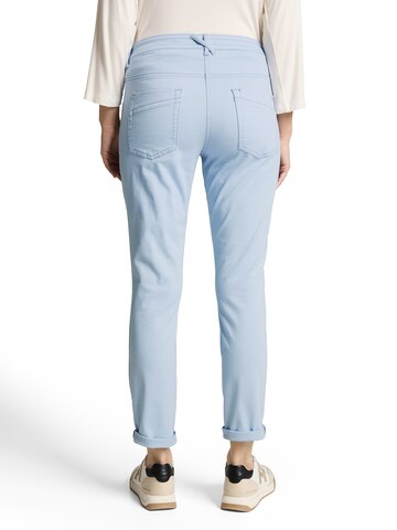 TOM TAILOR - Tapered Calças em azul